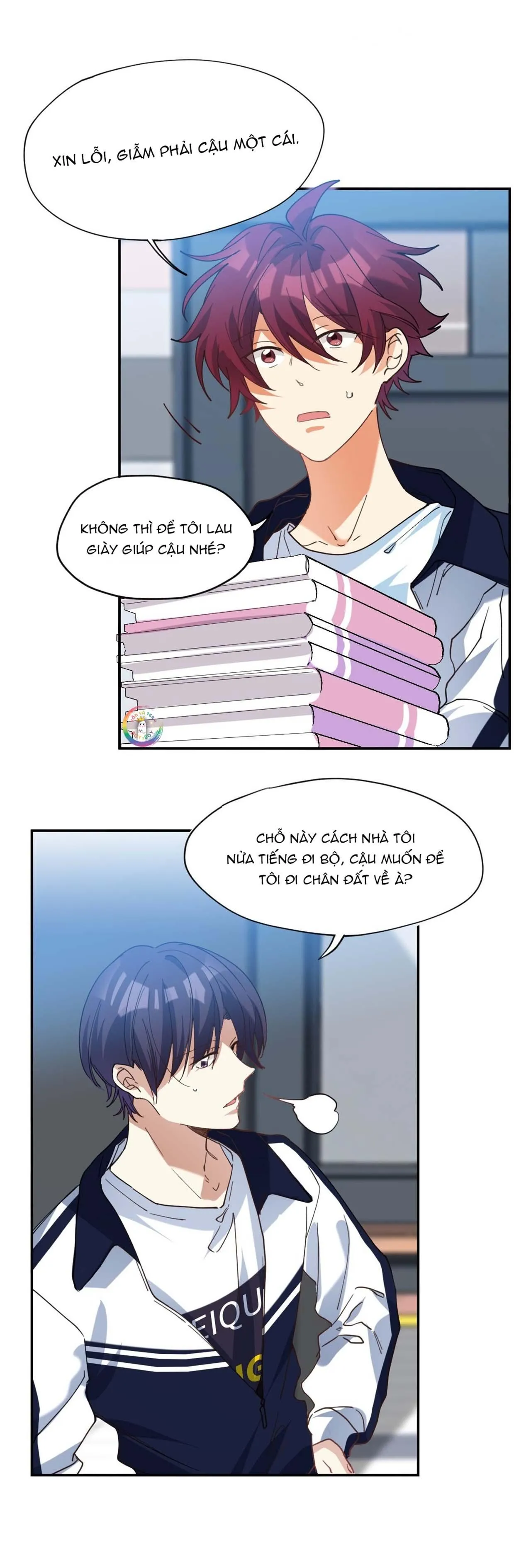 (END) Giáo Bá Yêu Đương Qua Mạng Bị Lật Xe Rồi! Chapter 21 Trang 12