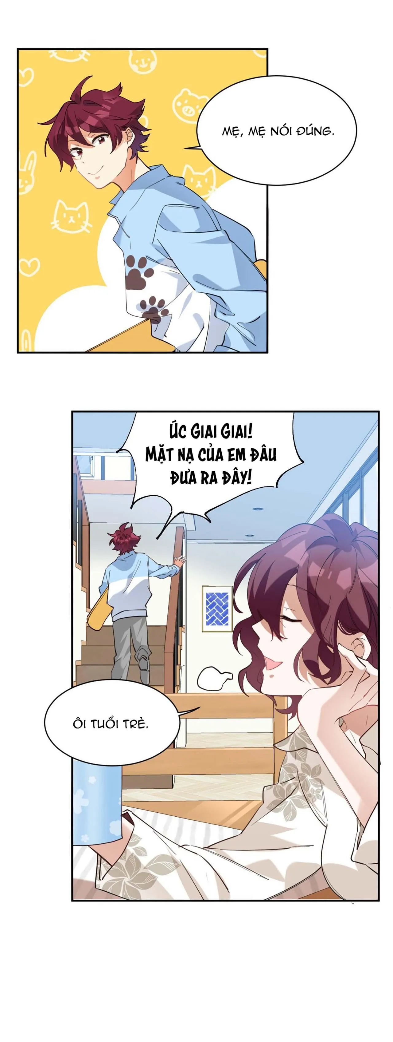 (END) Giáo Bá Yêu Đương Qua Mạng Bị Lật Xe Rồi! Chapter 22 Trang 7