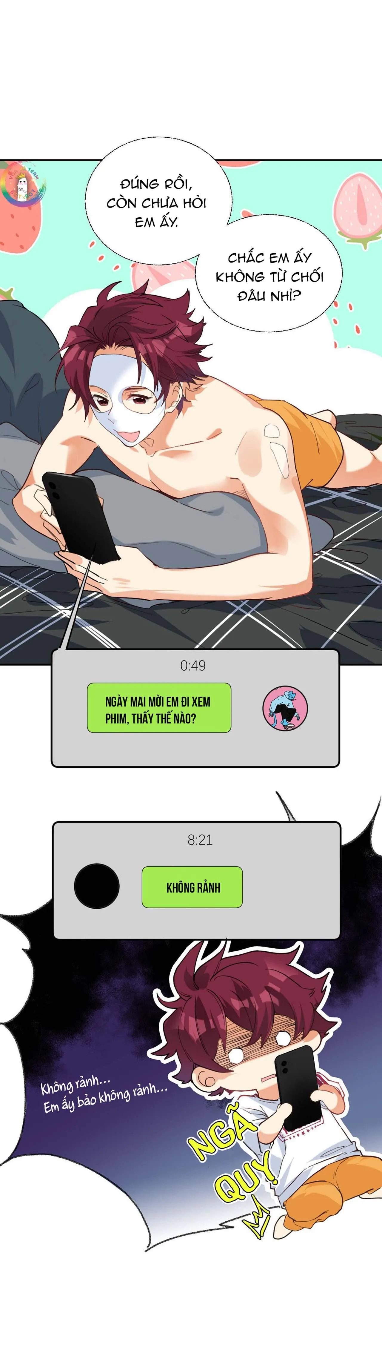 (END) Giáo Bá Yêu Đương Qua Mạng Bị Lật Xe Rồi! Chapter 22 Trang 8