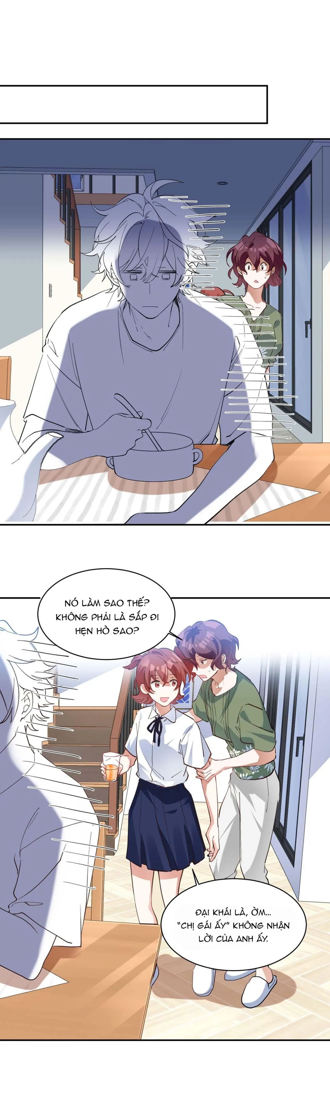 (END) Giáo Bá Yêu Đương Qua Mạng Bị Lật Xe Rồi! Chapter 22 Trang 9