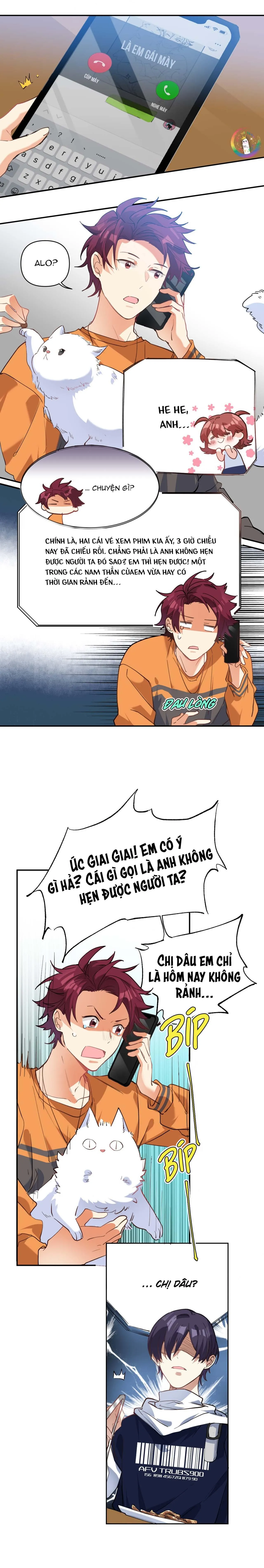 (END) Giáo Bá Yêu Đương Qua Mạng Bị Lật Xe Rồi! Chapter 23 Trang 6