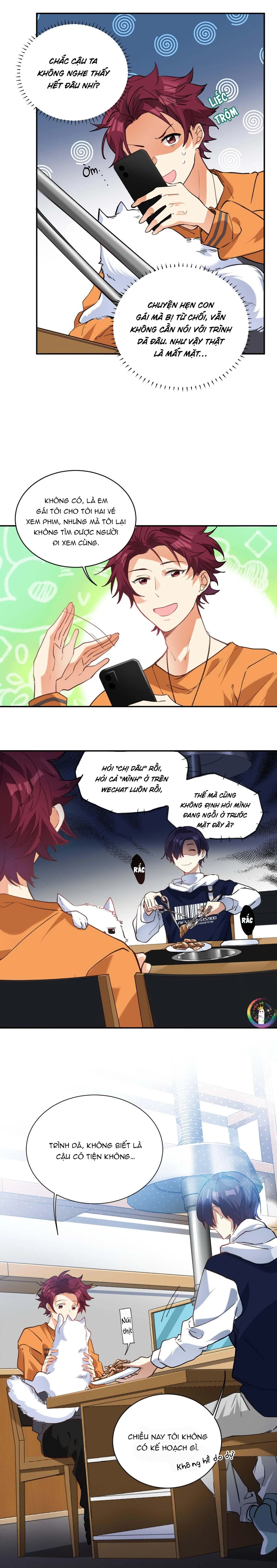 (END) Giáo Bá Yêu Đương Qua Mạng Bị Lật Xe Rồi! Chapter 23 Trang 8