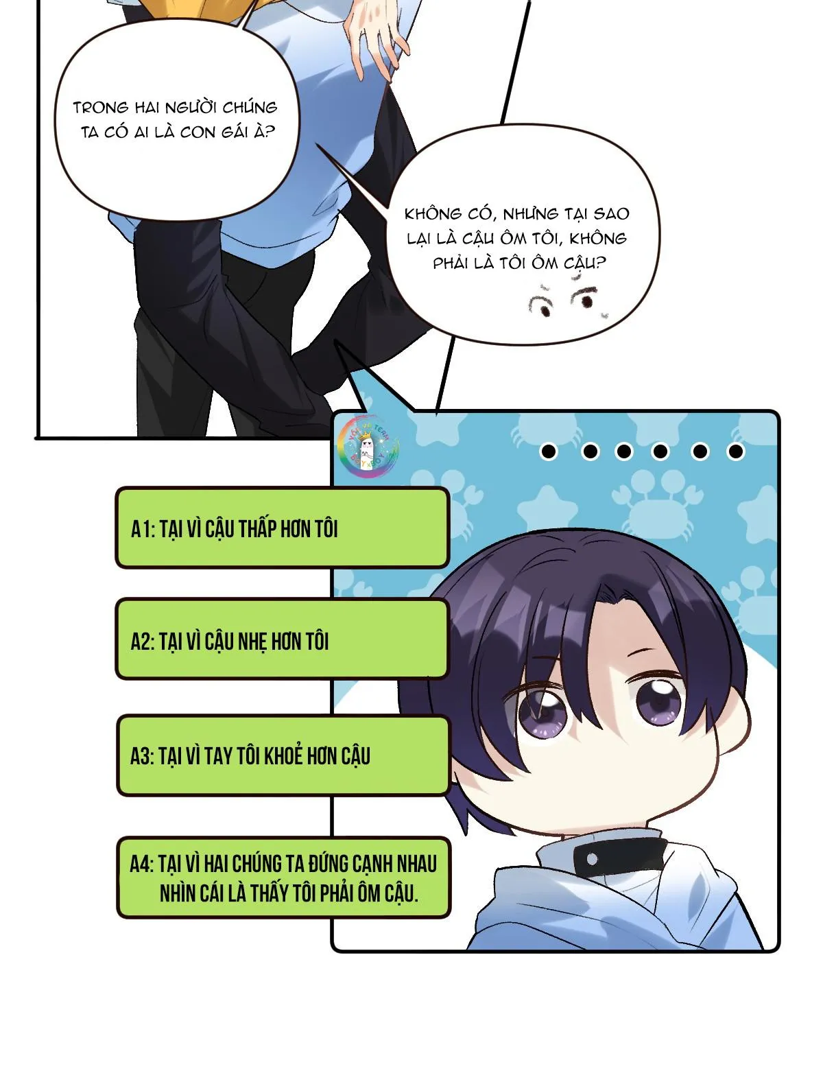 (END) Giáo Bá Yêu Đương Qua Mạng Bị Lật Xe Rồi! Chapter 47 Trang 11