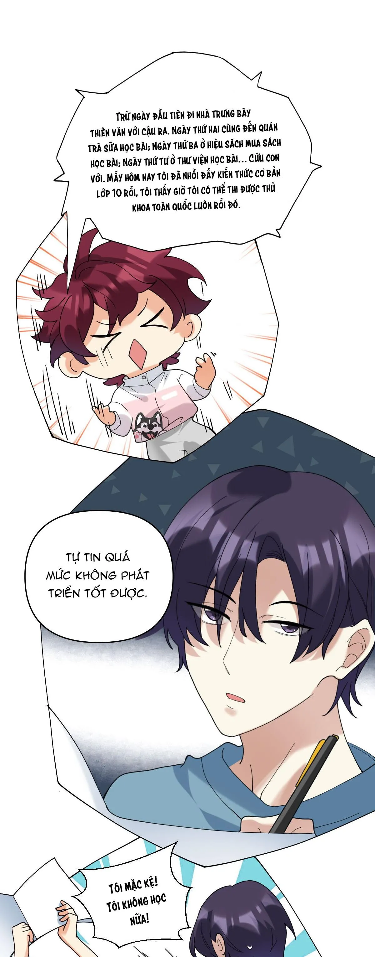 (END) Giáo Bá Yêu Đương Qua Mạng Bị Lật Xe Rồi! Chapter 50 Trang 15