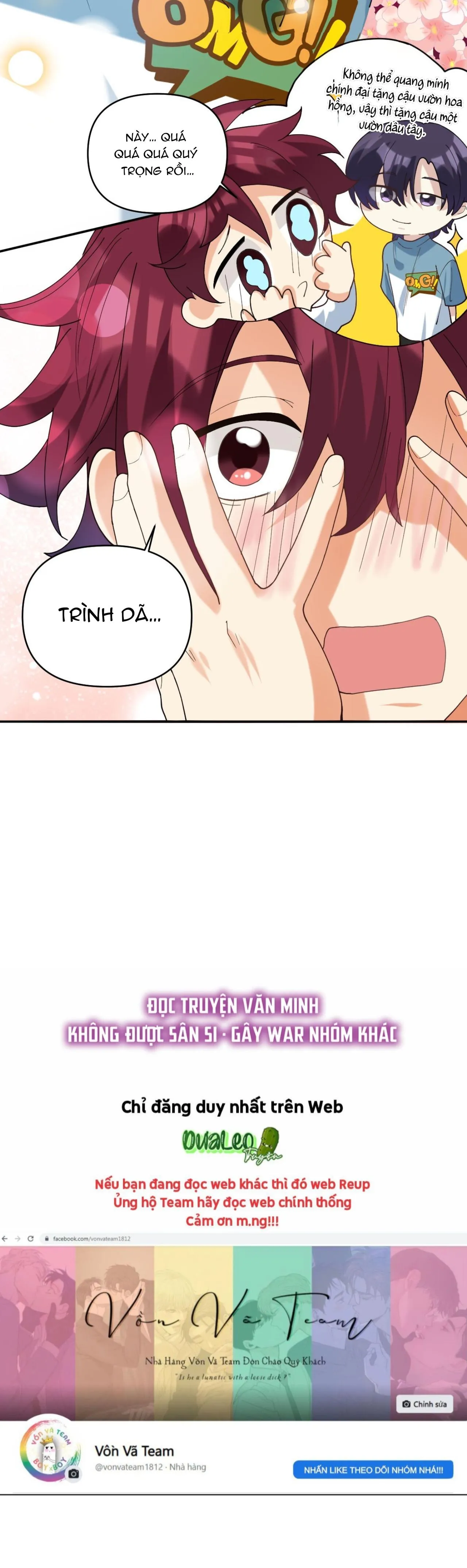 (END) Giáo Bá Yêu Đương Qua Mạng Bị Lật Xe Rồi! Chapter 51 Trang 9