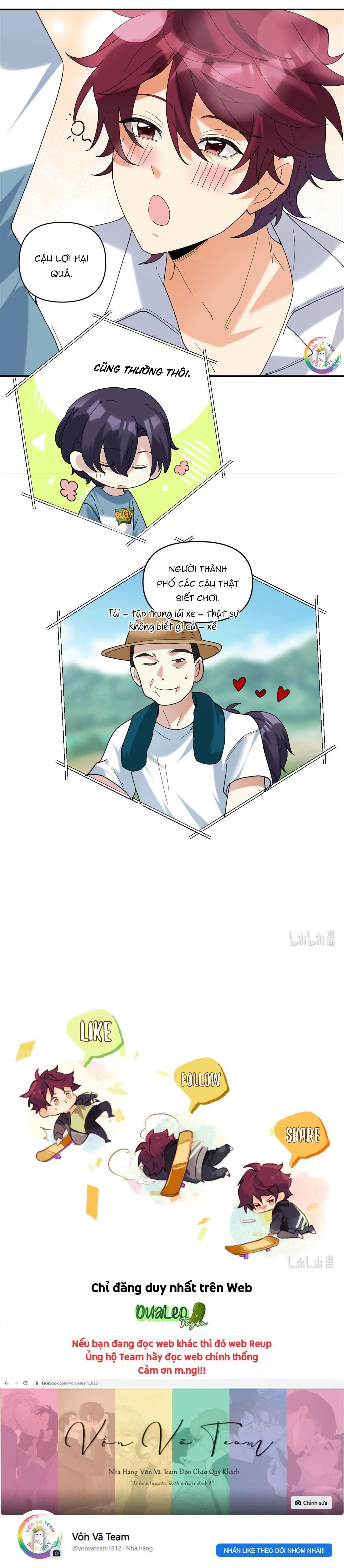 (END) Giáo Bá Yêu Đương Qua Mạng Bị Lật Xe Rồi! Chapter 52 Trang 8