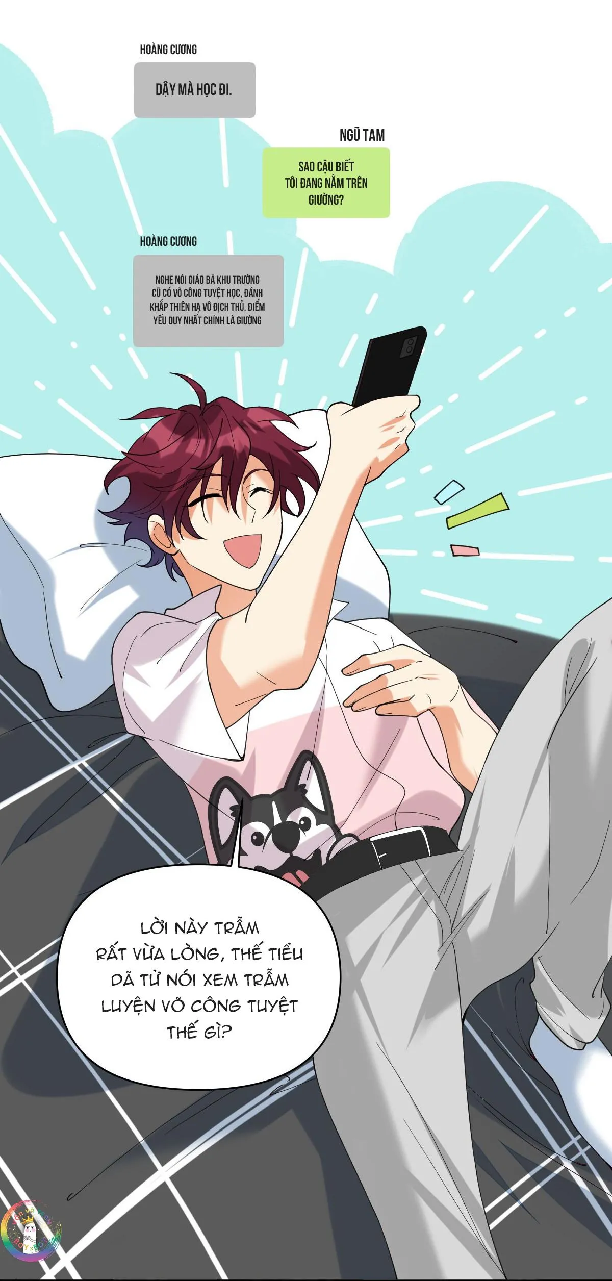 (END) Giáo Bá Yêu Đương Qua Mạng Bị Lật Xe Rồi! Chapter 54 Trang 6