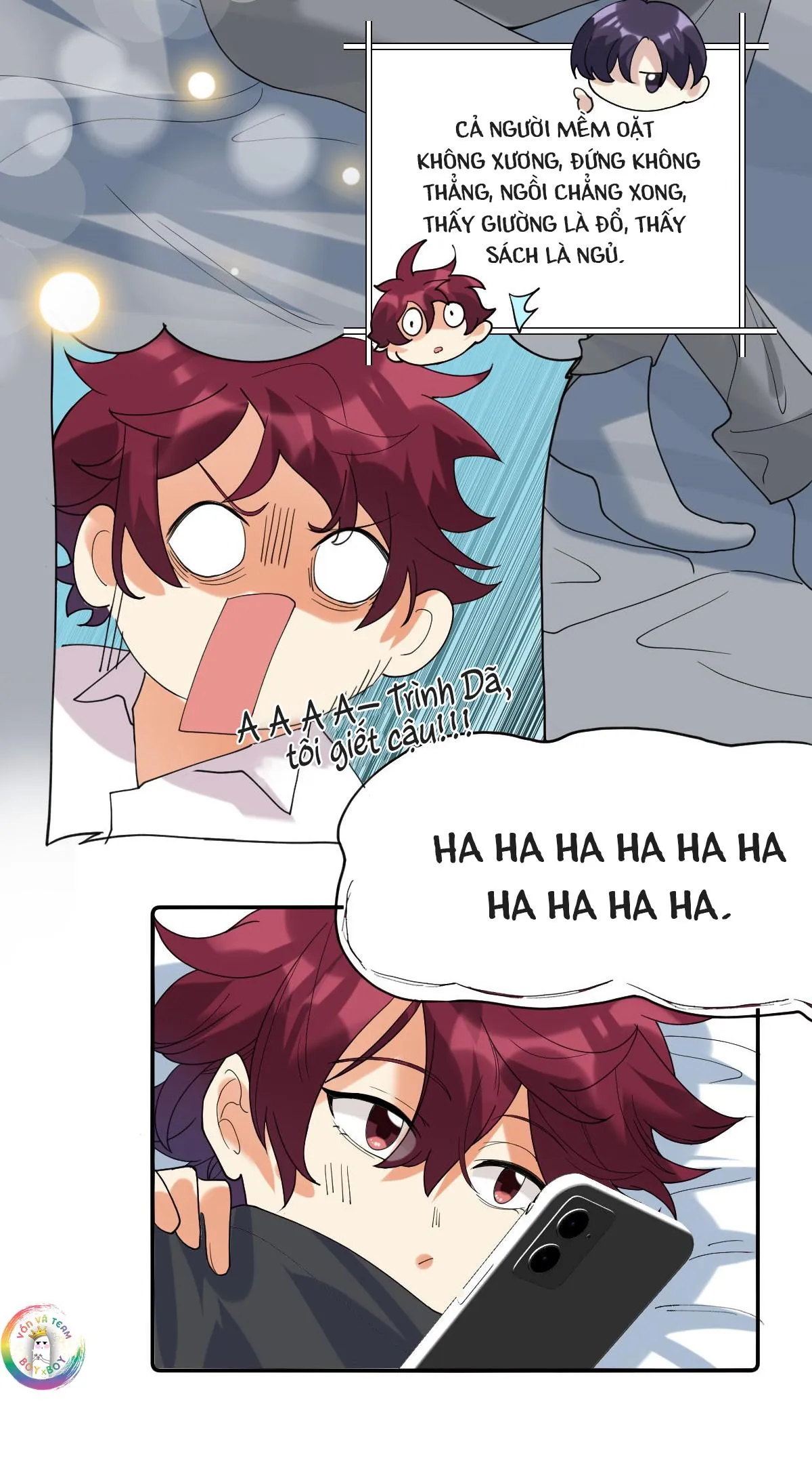 (END) Giáo Bá Yêu Đương Qua Mạng Bị Lật Xe Rồi! Chapter 54 Trang 13