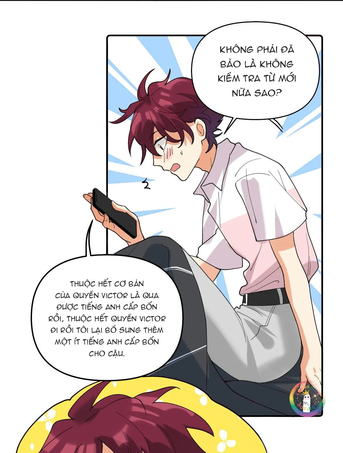 (END) Giáo Bá Yêu Đương Qua Mạng Bị Lật Xe Rồi! Chapter 54 Trang 17