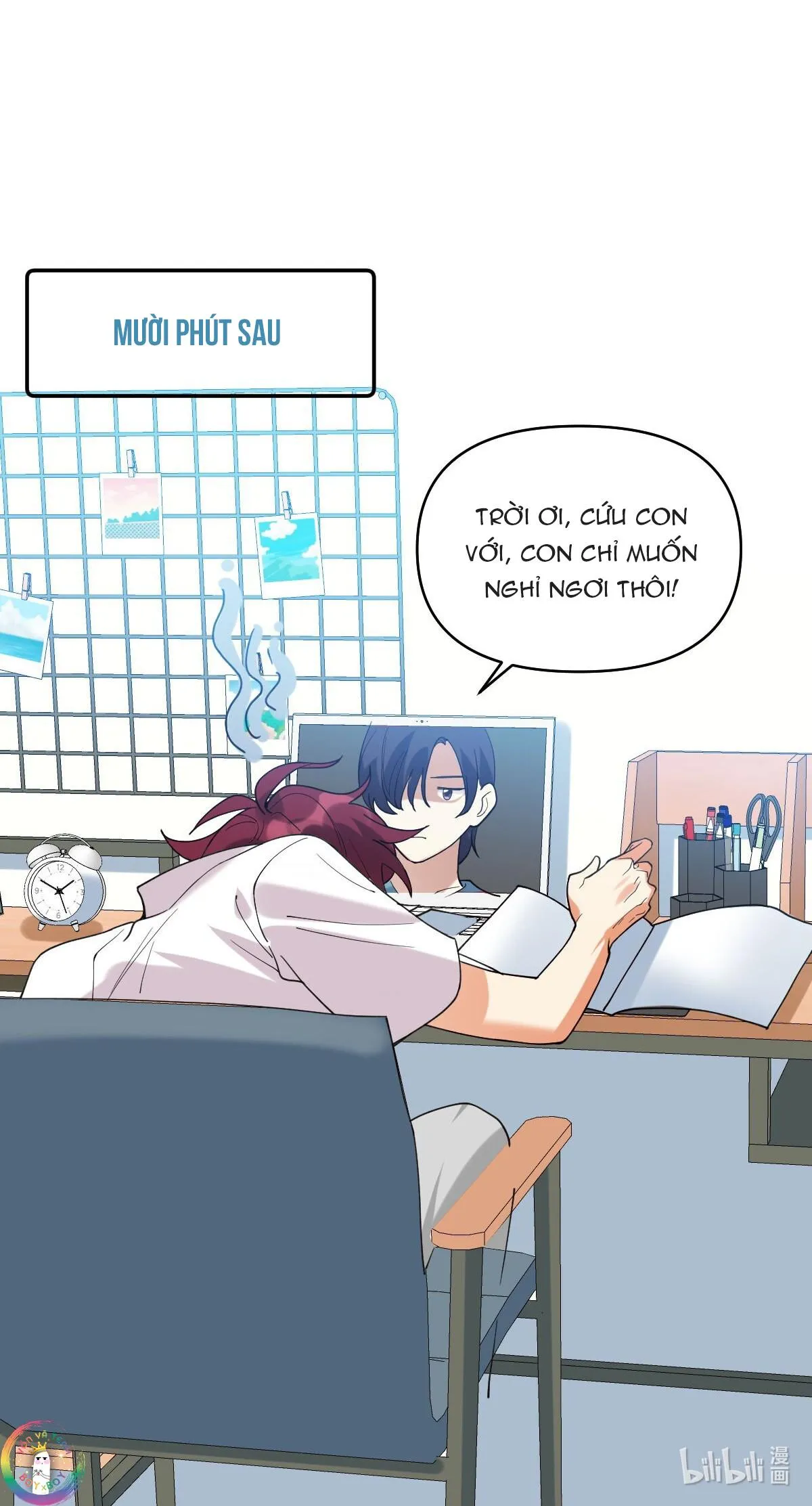 (END) Giáo Bá Yêu Đương Qua Mạng Bị Lật Xe Rồi! Chapter 54 Trang 19