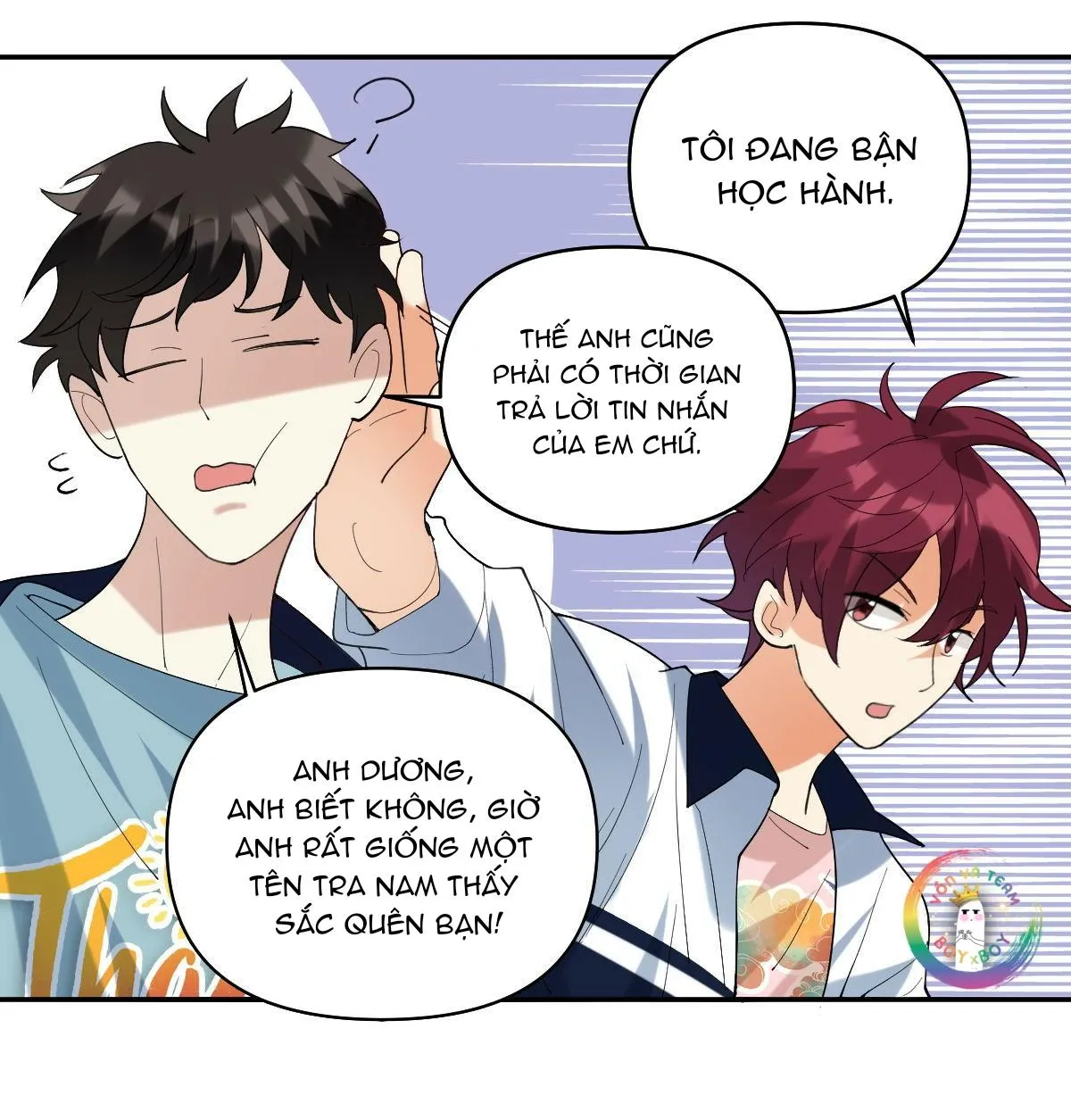 (END) Giáo Bá Yêu Đương Qua Mạng Bị Lật Xe Rồi! Chapter 55 Trang 10