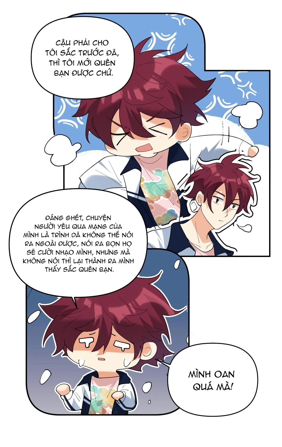 (END) Giáo Bá Yêu Đương Qua Mạng Bị Lật Xe Rồi! Chapter 55 Trang 11