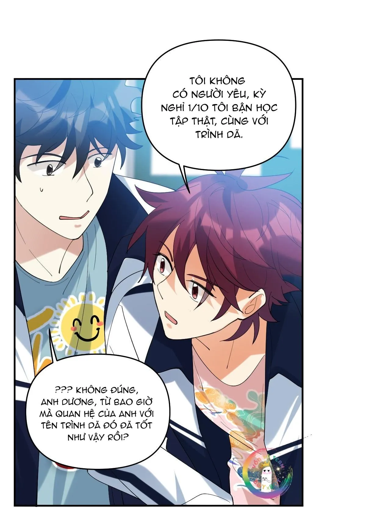 (END) Giáo Bá Yêu Đương Qua Mạng Bị Lật Xe Rồi! Chapter 55 Trang 12