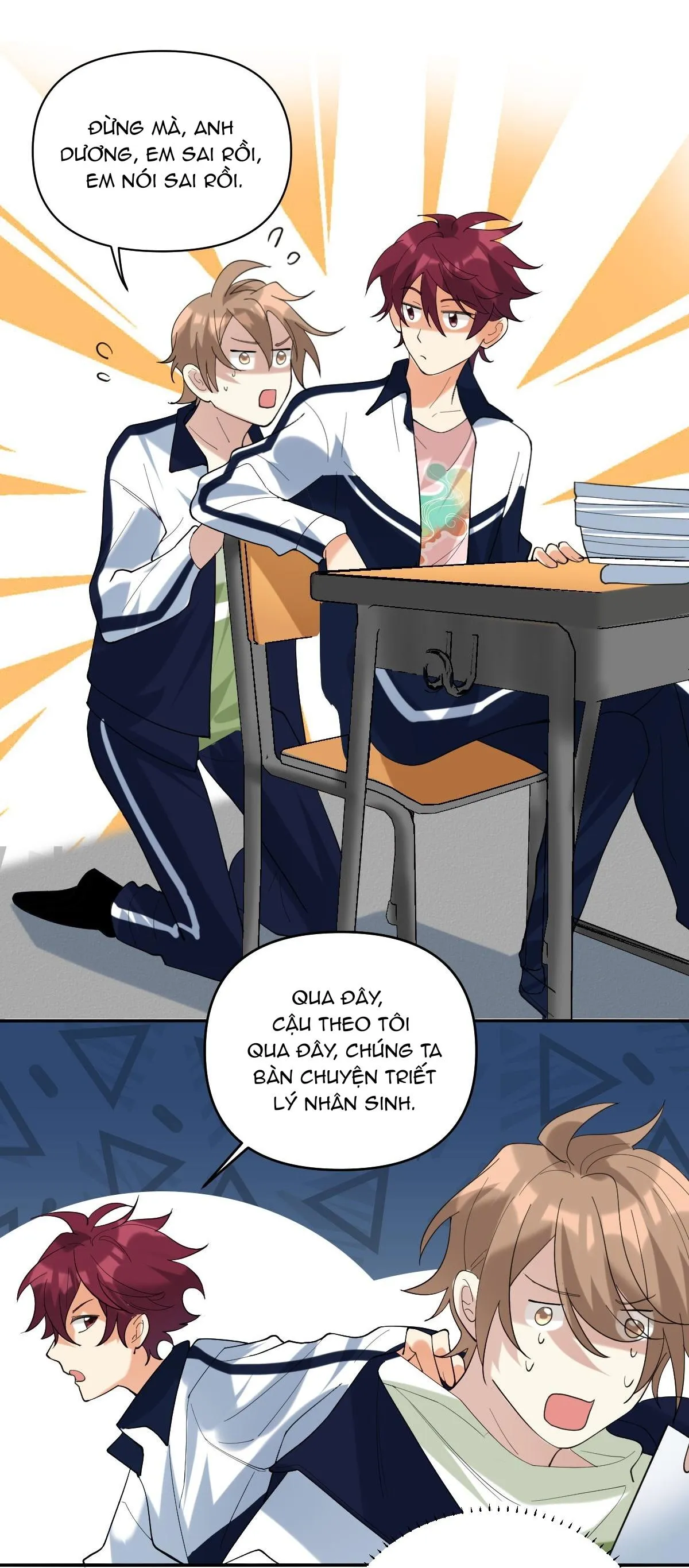 (END) Giáo Bá Yêu Đương Qua Mạng Bị Lật Xe Rồi! Chapter 55 Trang 14