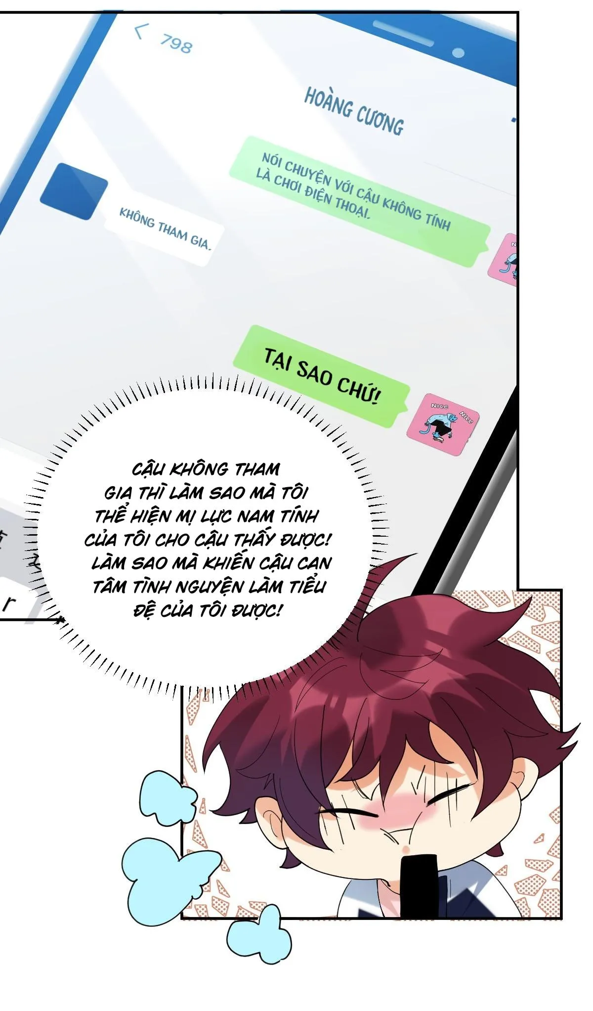 (END) Giáo Bá Yêu Đương Qua Mạng Bị Lật Xe Rồi! Chapter 56 Trang 5