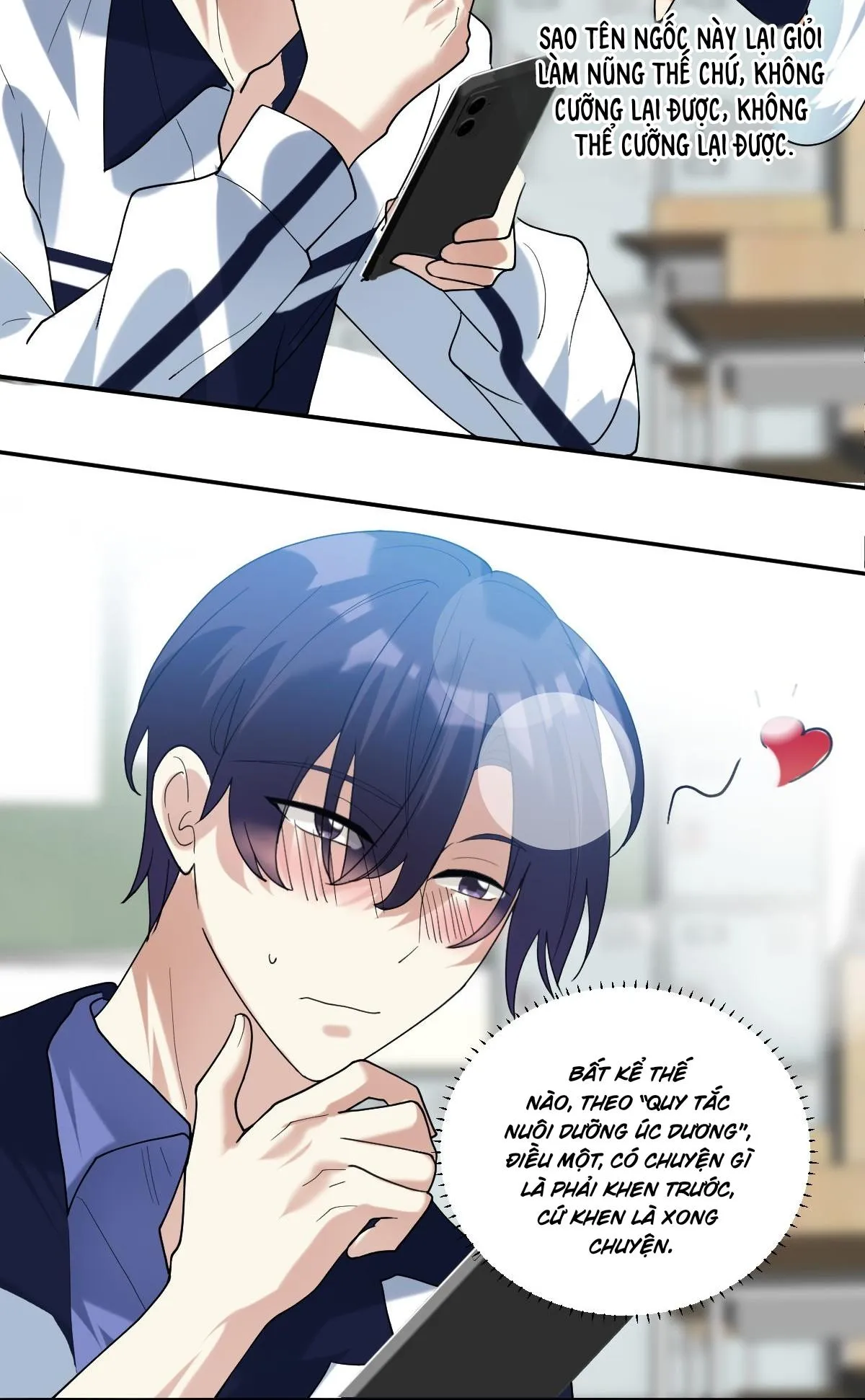 (END) Giáo Bá Yêu Đương Qua Mạng Bị Lật Xe Rồi! Chapter 56 Trang 8