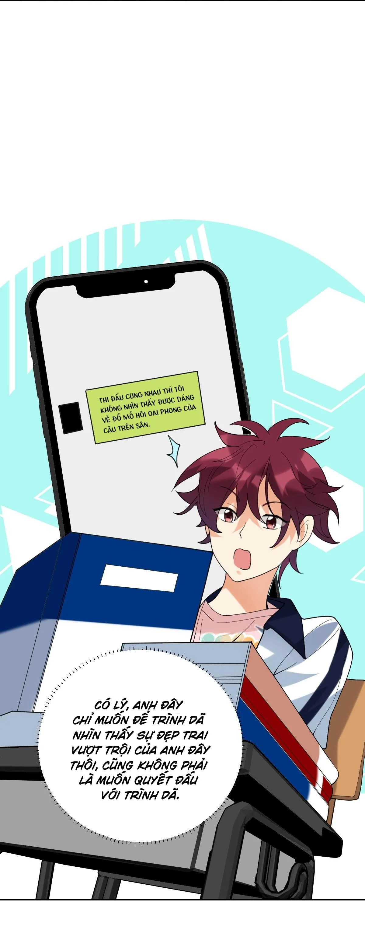 (END) Giáo Bá Yêu Đương Qua Mạng Bị Lật Xe Rồi! Chapter 56 Trang 9