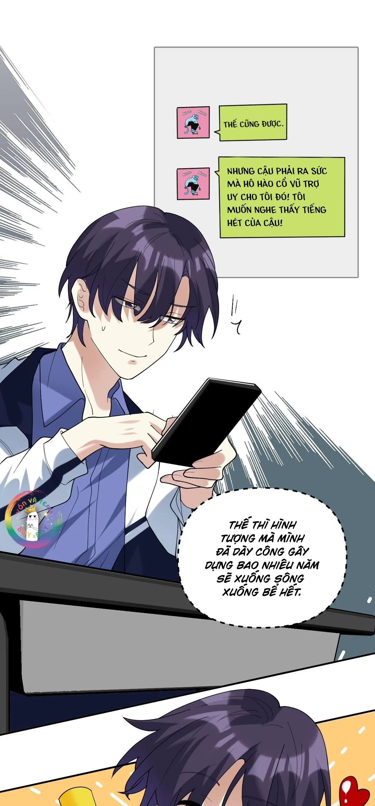 (END) Giáo Bá Yêu Đương Qua Mạng Bị Lật Xe Rồi! Chapter 56 Trang 10