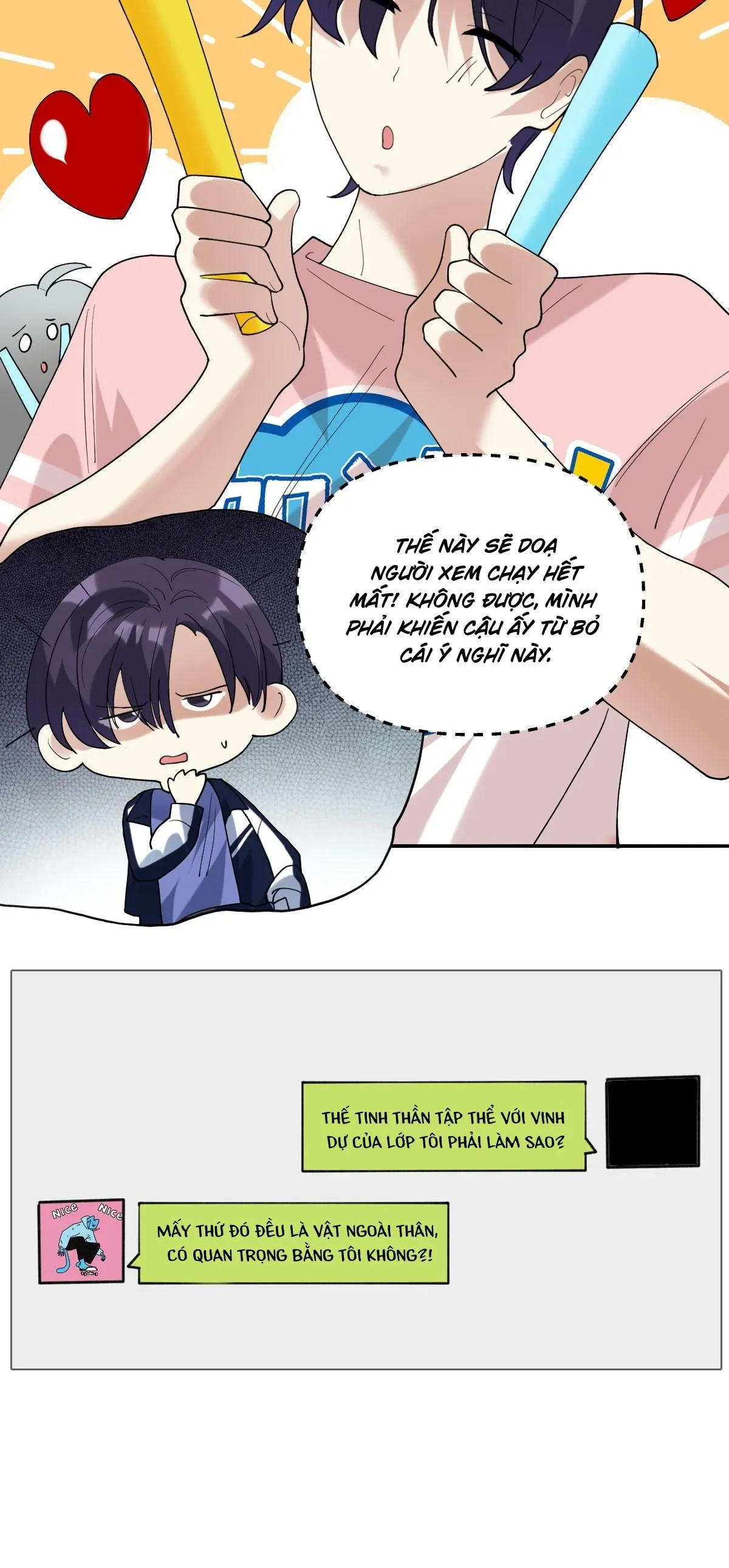 (END) Giáo Bá Yêu Đương Qua Mạng Bị Lật Xe Rồi! Chapter 56 Trang 11