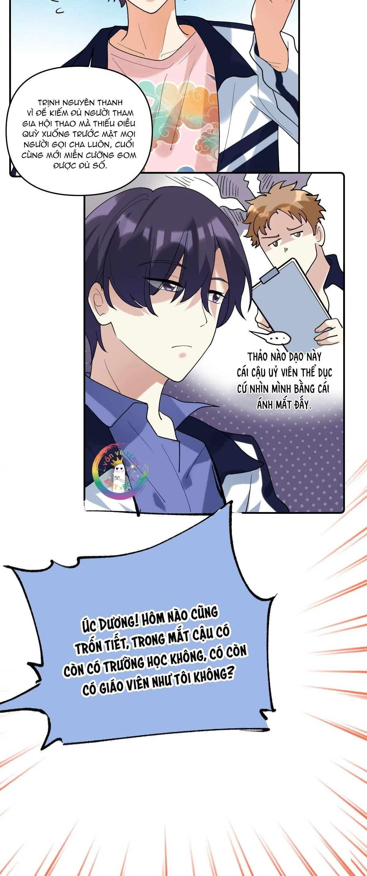 (END) Giáo Bá Yêu Đương Qua Mạng Bị Lật Xe Rồi! Chapter 56 Trang 19