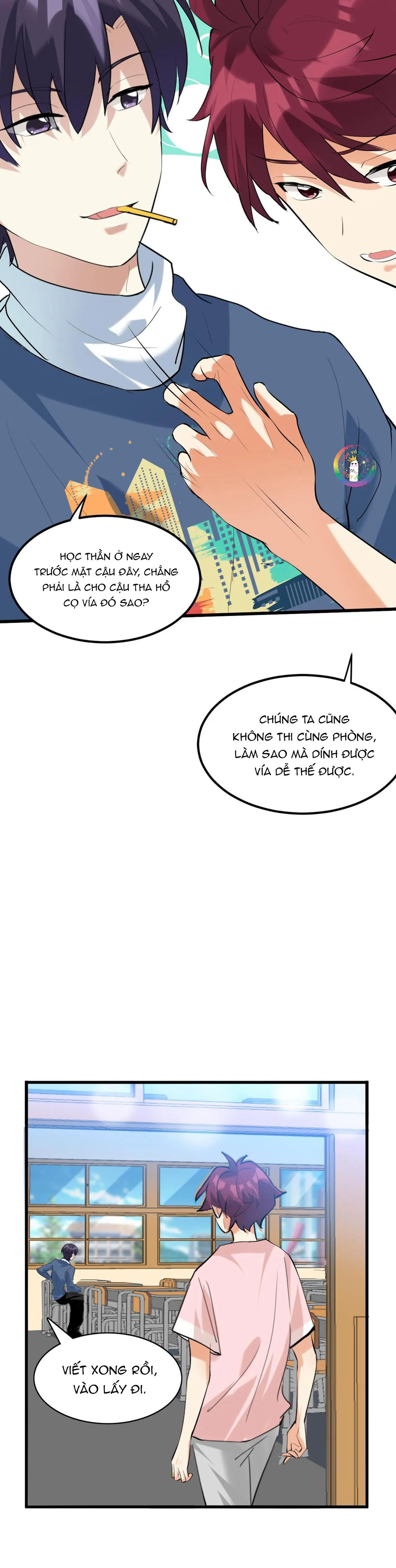 (END) Giáo Bá Yêu Đương Qua Mạng Bị Lật Xe Rồi! Chapter 57 Trang 5