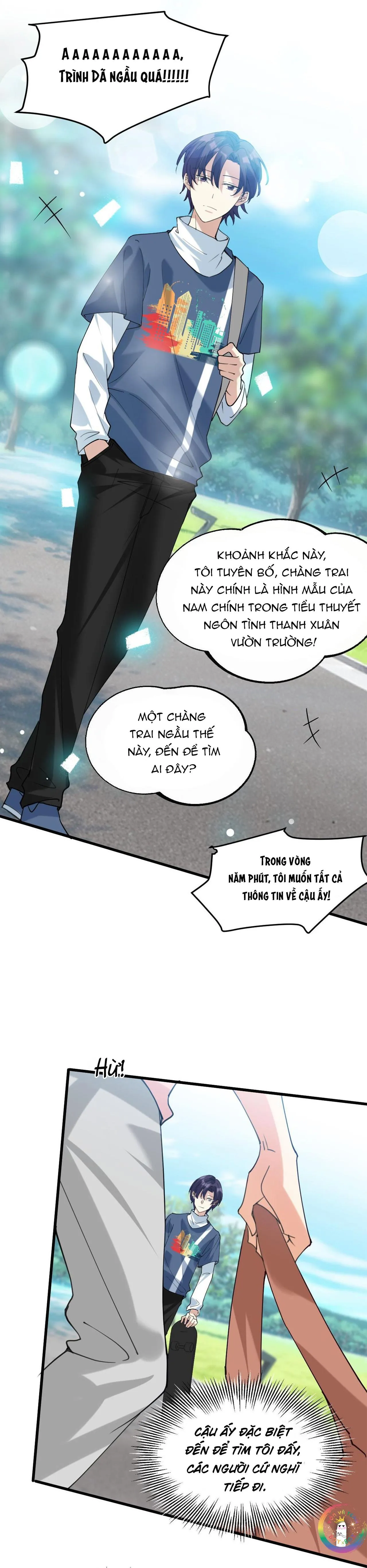 (END) Giáo Bá Yêu Đương Qua Mạng Bị Lật Xe Rồi! Chapter 58 Trang 3