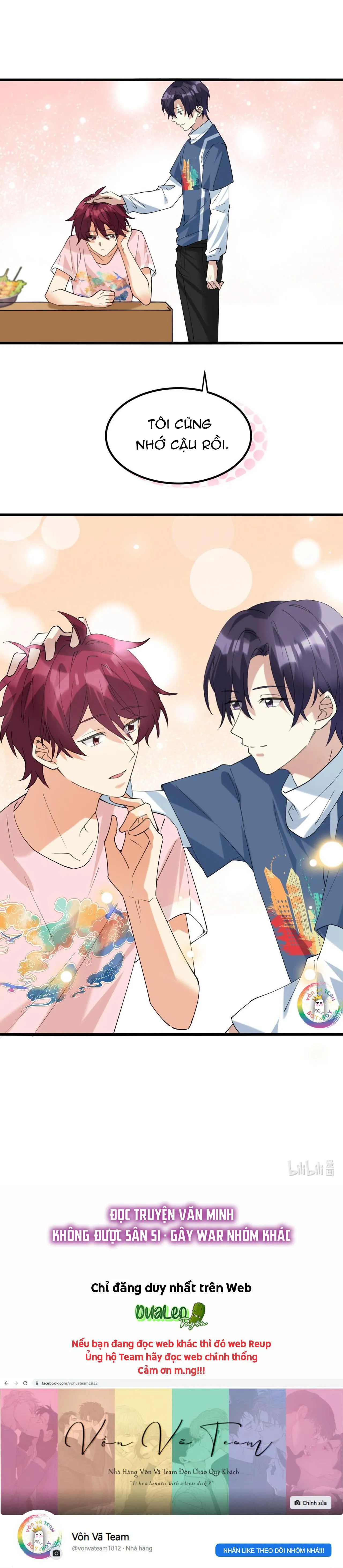 (END) Giáo Bá Yêu Đương Qua Mạng Bị Lật Xe Rồi! Chapter 58 Trang 9