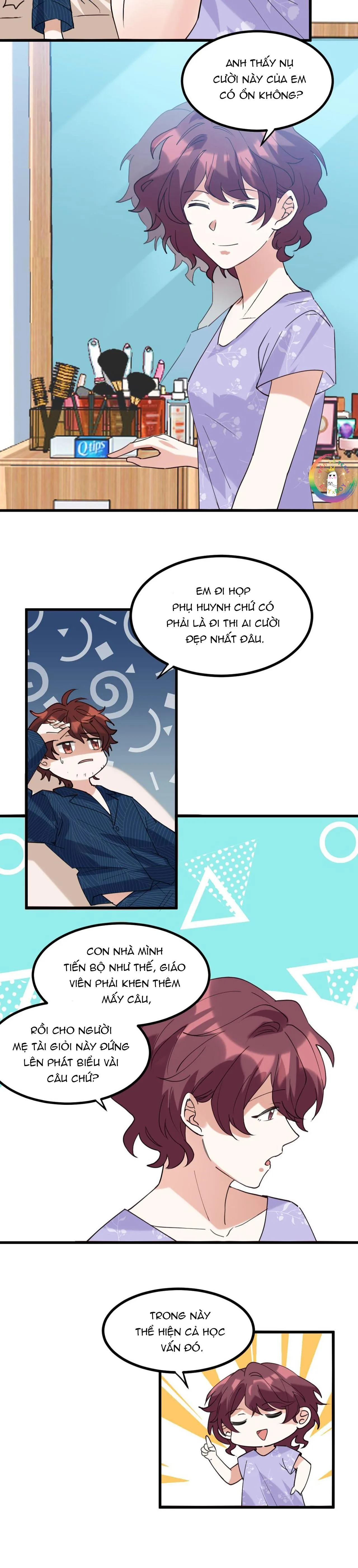 (END) Giáo Bá Yêu Đương Qua Mạng Bị Lật Xe Rồi! Chapter 59 Trang 6