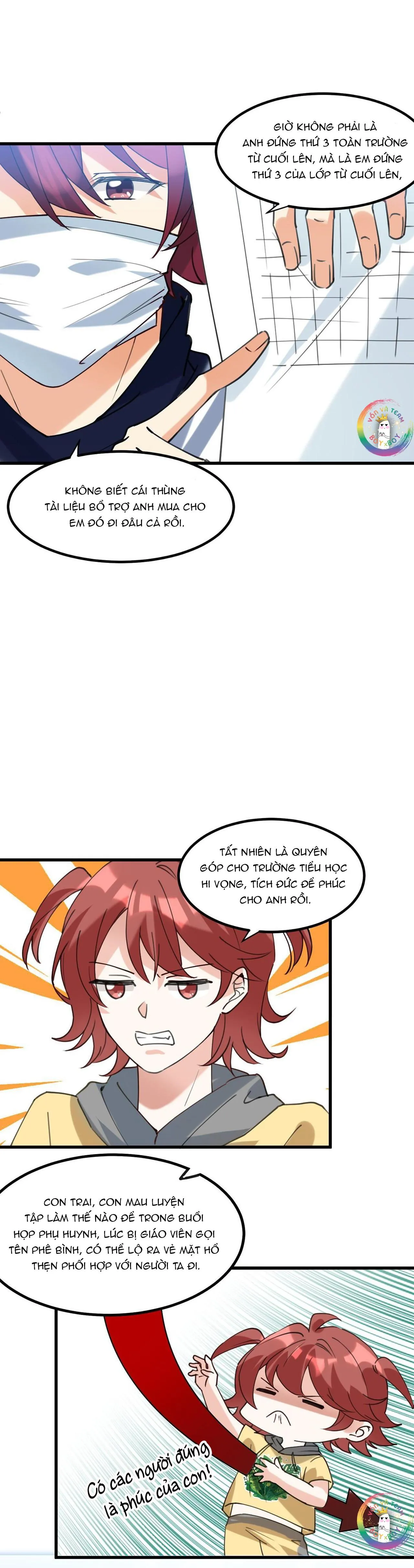 (END) Giáo Bá Yêu Đương Qua Mạng Bị Lật Xe Rồi! Chapter 59 Trang 11