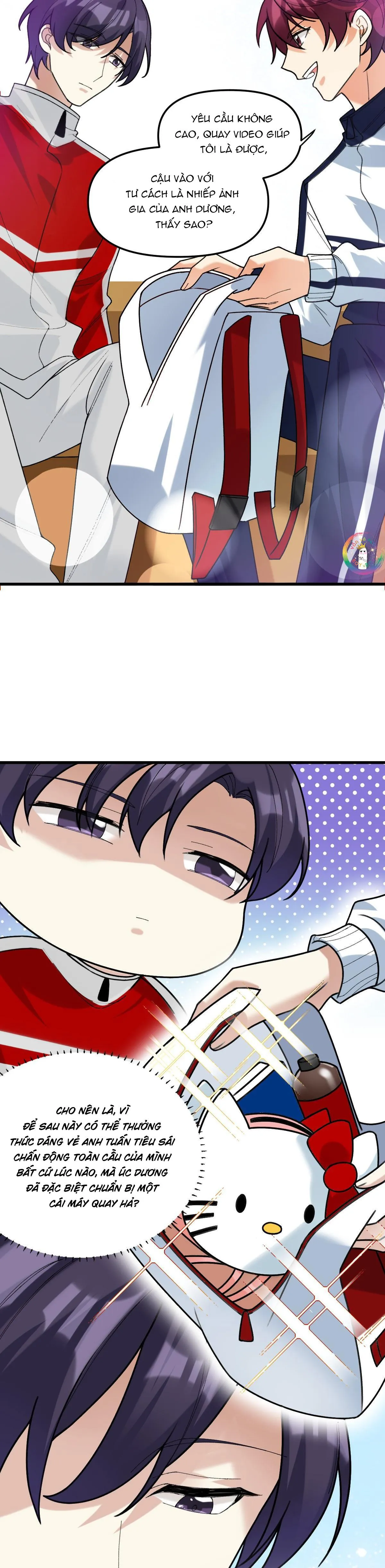 (END) Giáo Bá Yêu Đương Qua Mạng Bị Lật Xe Rồi! Chapter 65 Trang 10