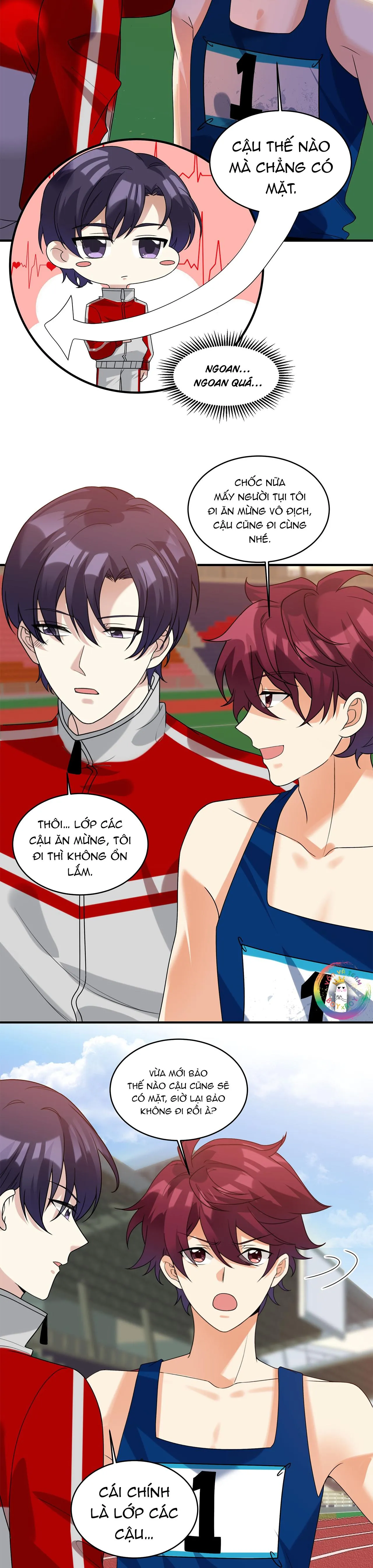 (END) Giáo Bá Yêu Đương Qua Mạng Bị Lật Xe Rồi! Chapter 71 Trang 8