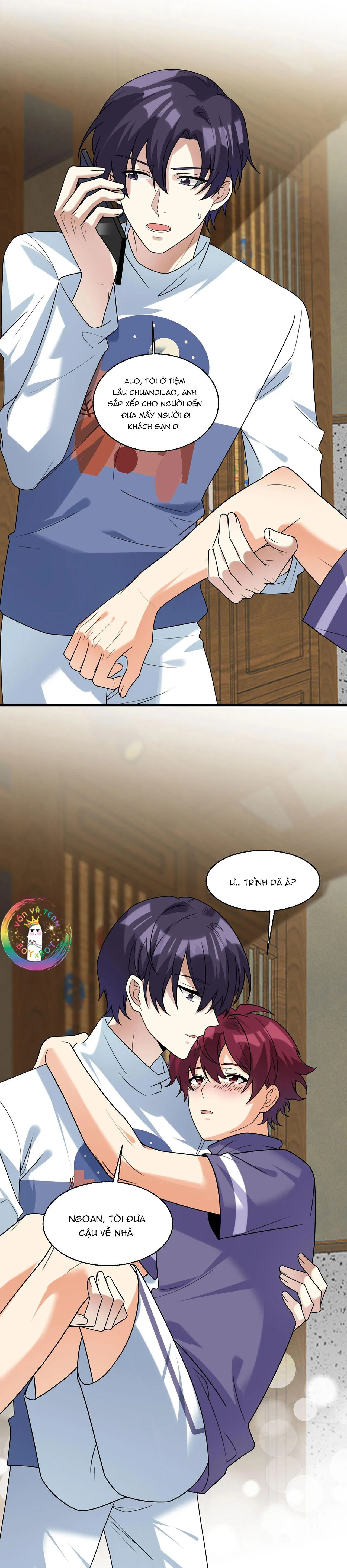 (END) Giáo Bá Yêu Đương Qua Mạng Bị Lật Xe Rồi! Chapter 76 Trang 6