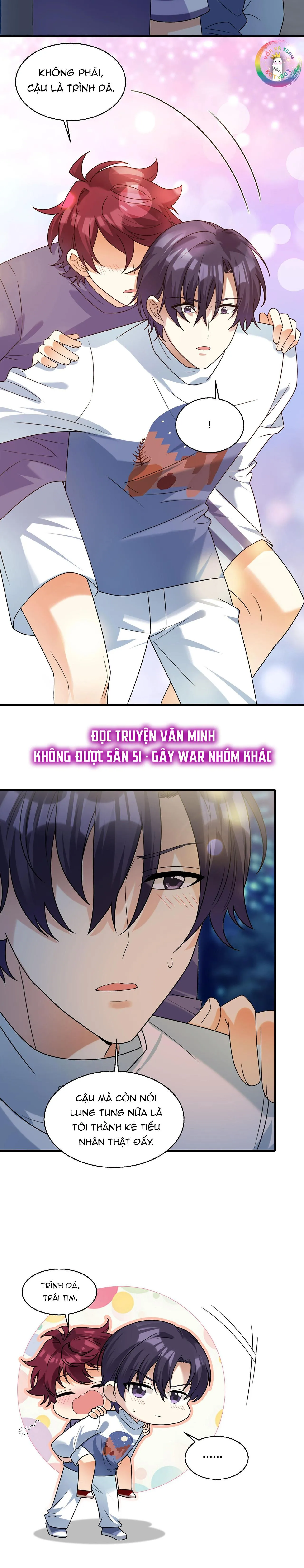 (END) Giáo Bá Yêu Đương Qua Mạng Bị Lật Xe Rồi! Chapter 77 Trang 7