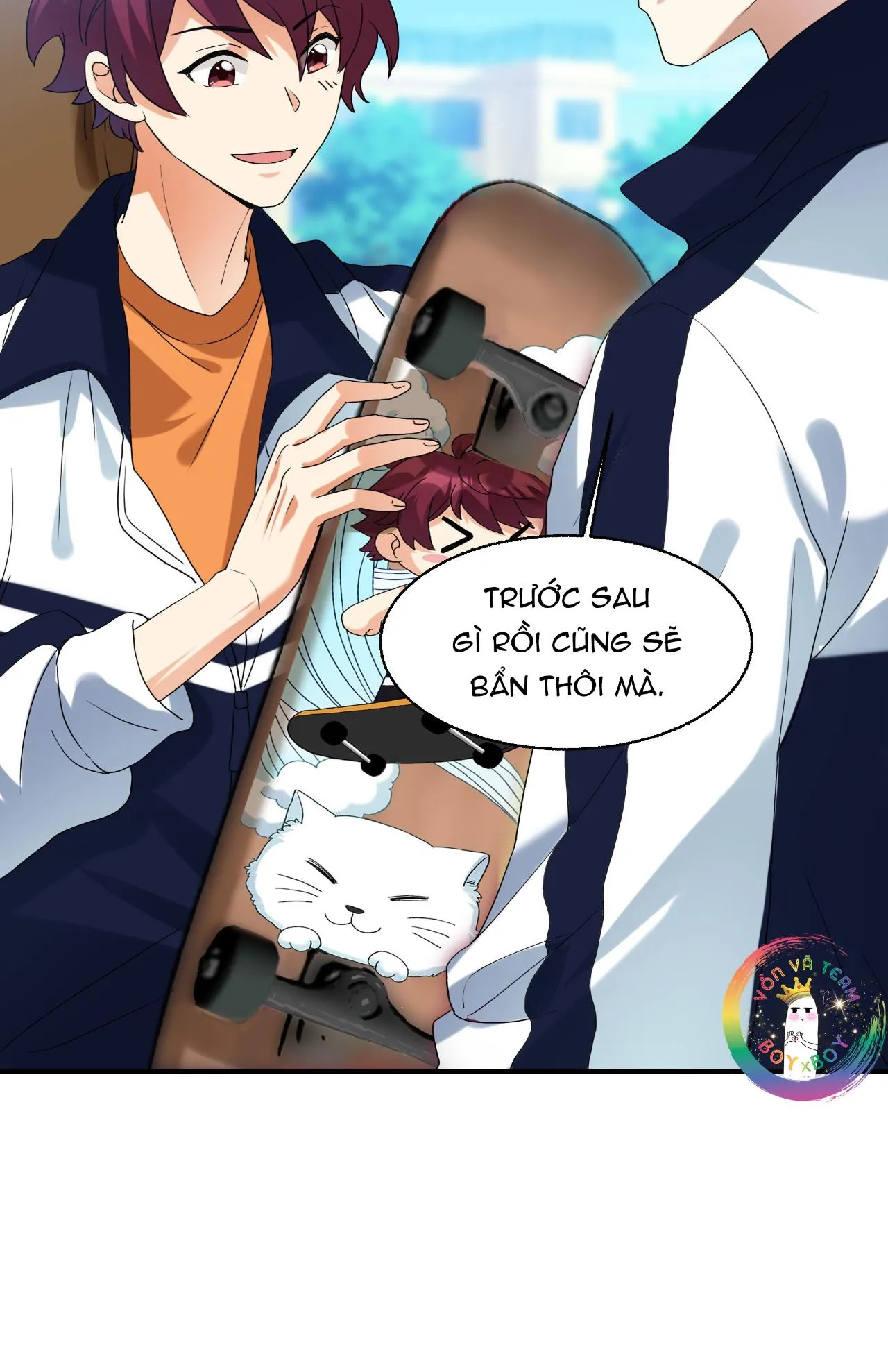 (END) Giáo Bá Yêu Đương Qua Mạng Bị Lật Xe Rồi! Chapter 80 Trang 15