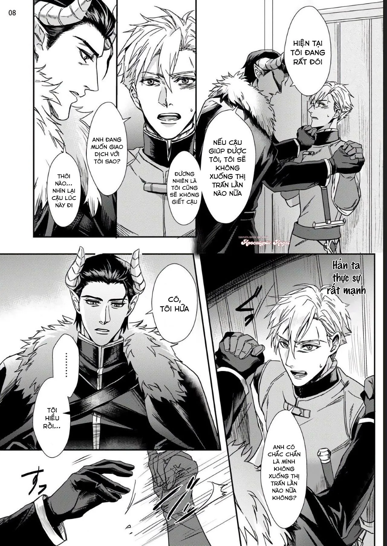 Giao Kèo Giữa Hậu Duệ Anh Hùng Và Quái Vật Ác Ma Chapter 1 Trang 8