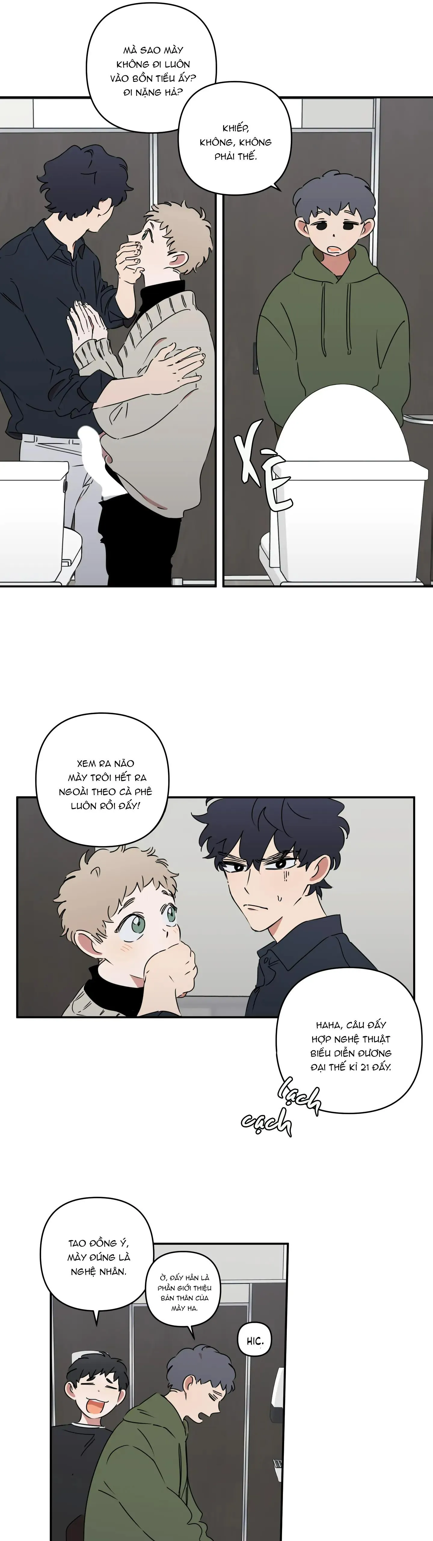 Giấu kĩ vào, đừng để tớ nhìn thấy cái XX của cậu! Chapter 3 Trang 9