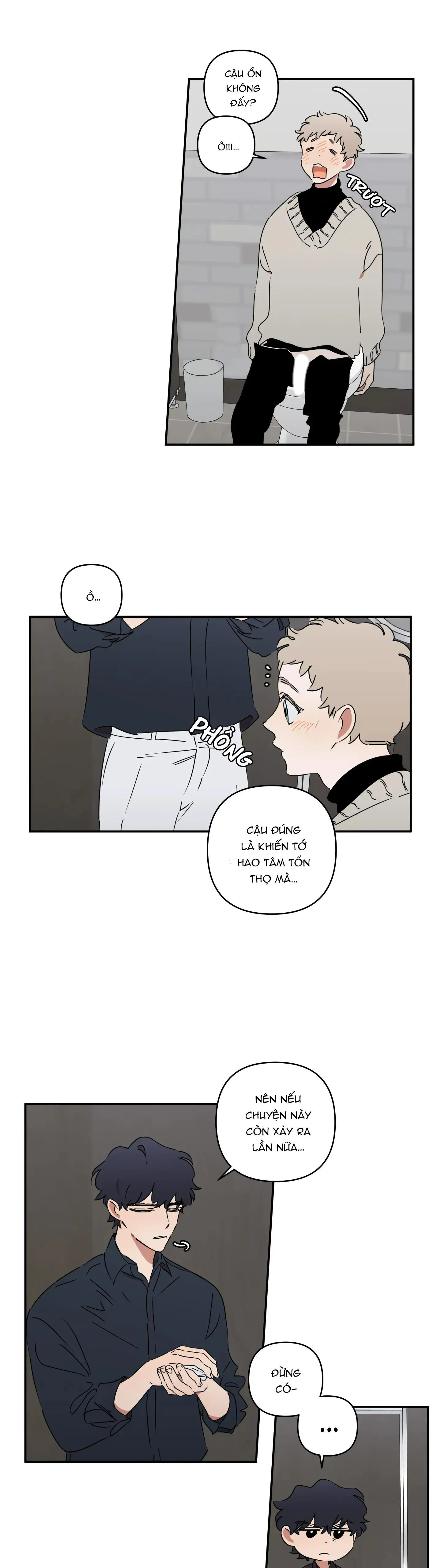 Giấu kĩ vào, đừng để tớ nhìn thấy cái XX của cậu! Chapter 3 Trang 18