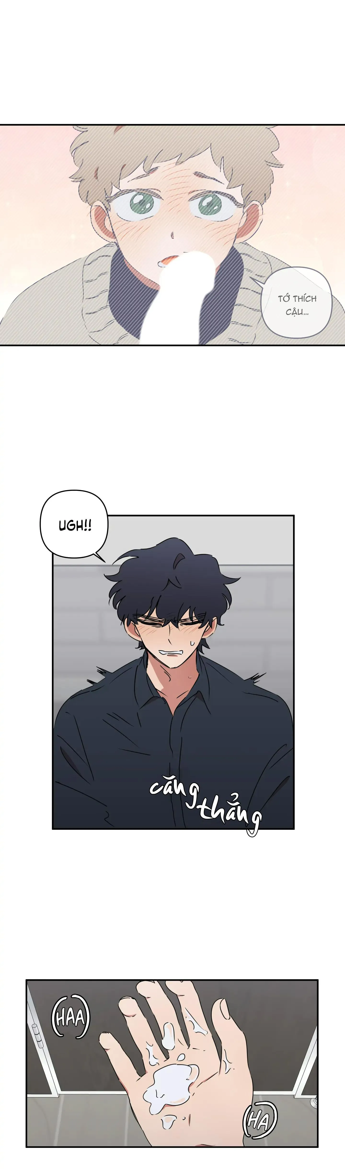 Giấu kĩ vào, đừng để tớ nhìn thấy cái XX của cậu! Chapter 3 Trang 23