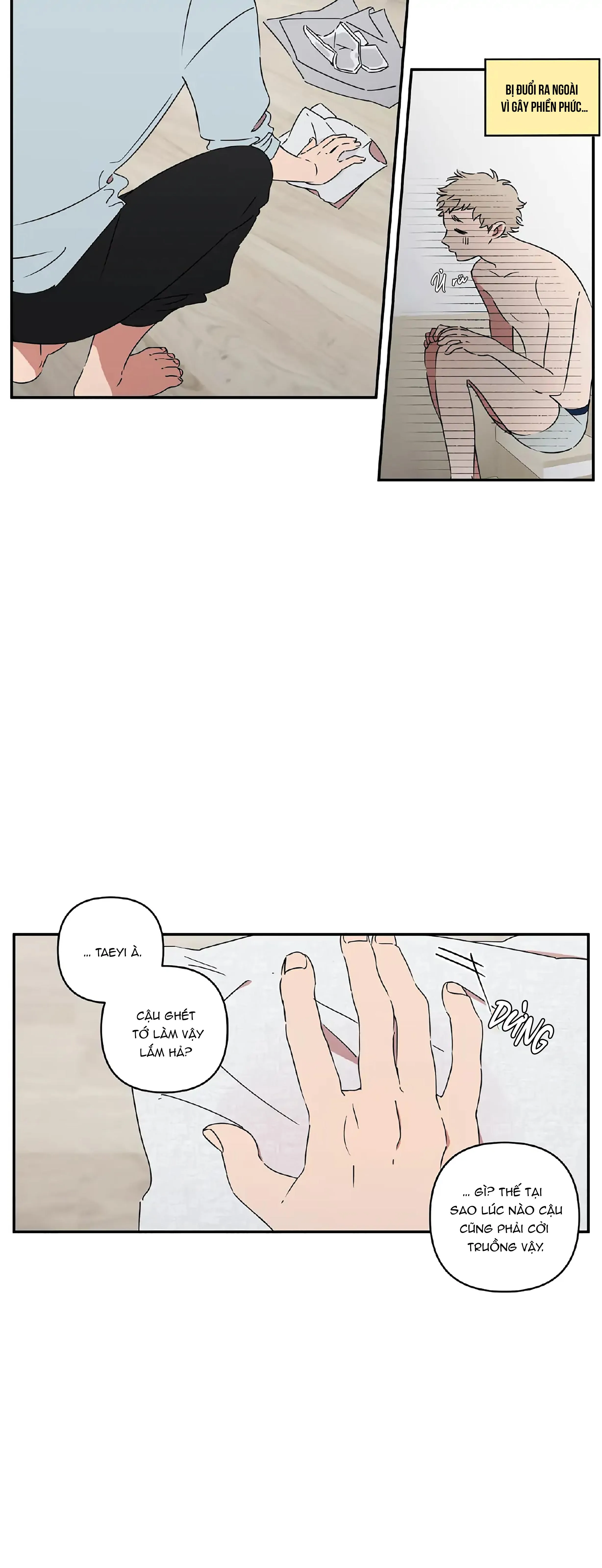 Giấu kĩ vào, đừng để tớ nhìn thấy cái XX của cậu! Chapter 1 Trang 4