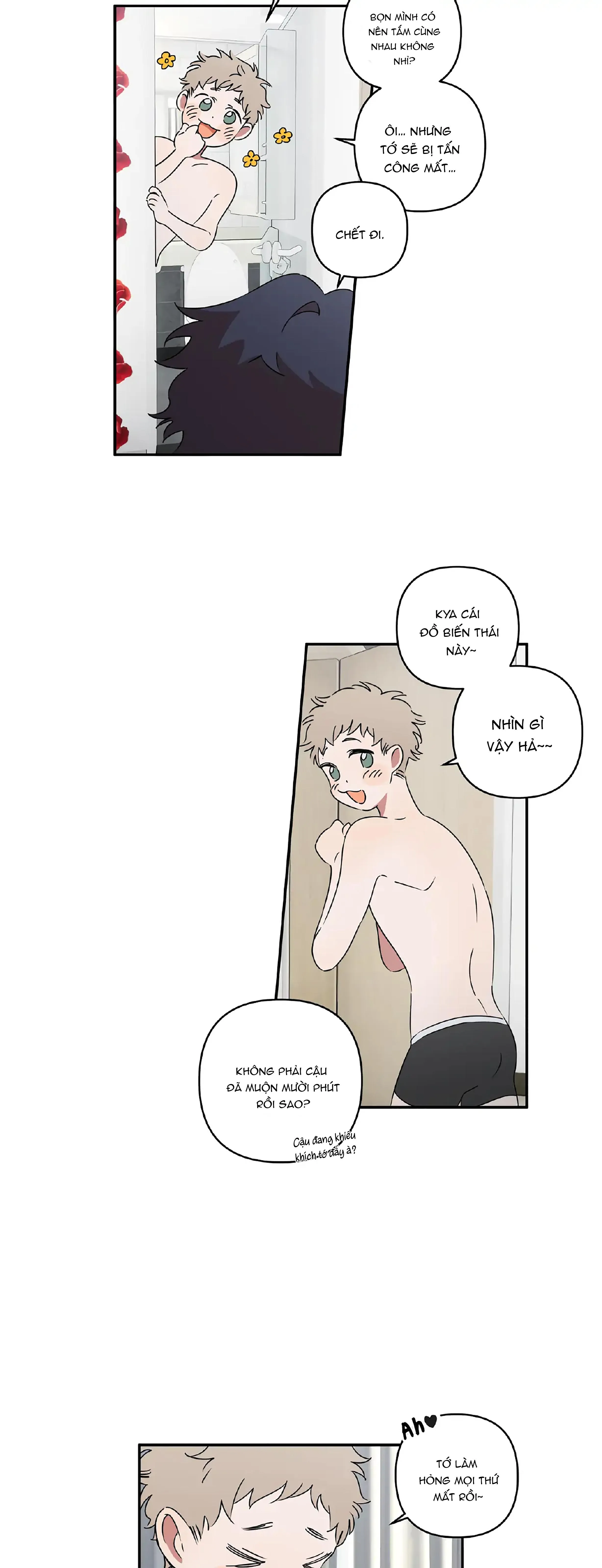 Giấu kĩ vào, đừng để tớ nhìn thấy cái XX của cậu! Chapter 1 Trang 11