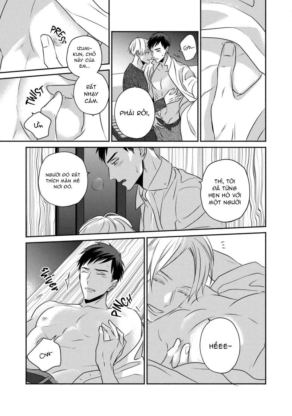 Giờ của tình yêu tại khu Sijuku Nichoume Chapter 3 Trang 13