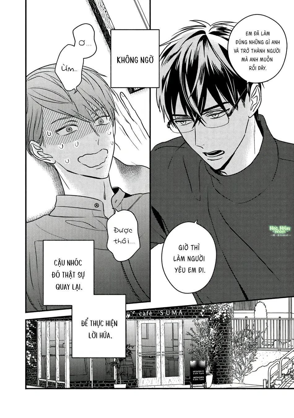 Giờ của tình yêu tại khu Sijuku Nichoume Chapter 5 Trang 7