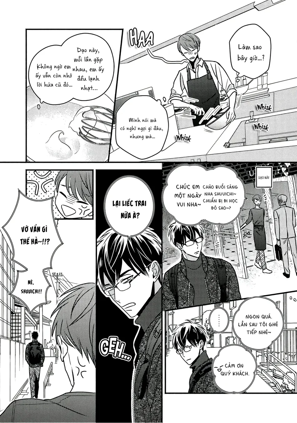 Giờ của tình yêu tại khu Sijuku Nichoume Chapter 5 Trang 8