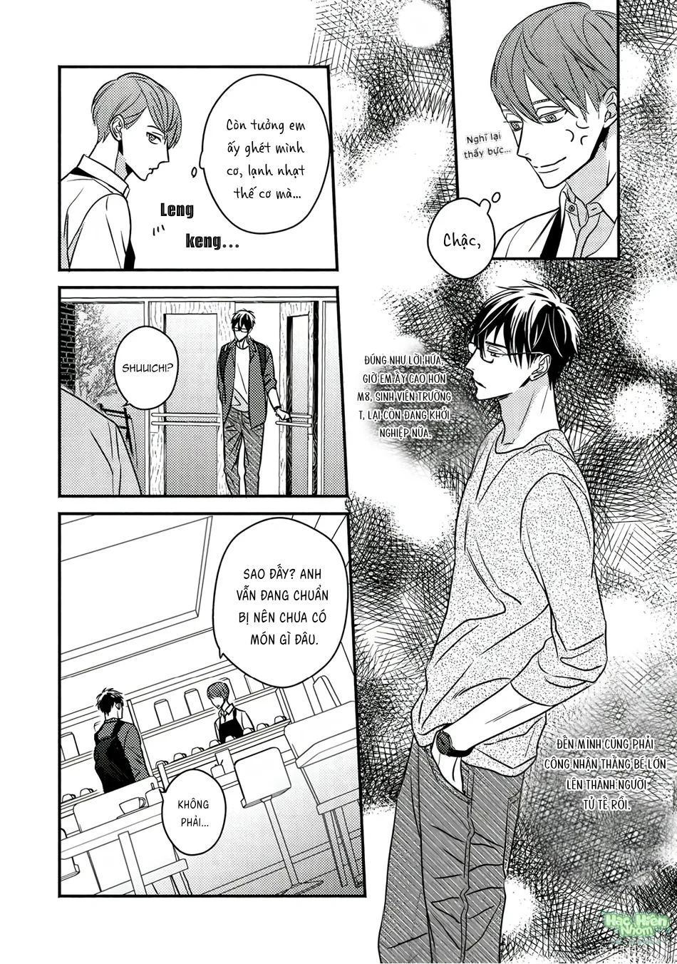 Giờ của tình yêu tại khu Sijuku Nichoume Chapter 5 Trang 9