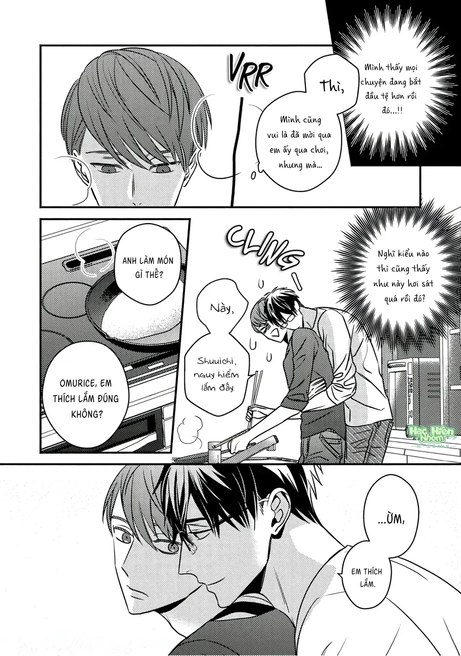 Giờ của tình yêu tại khu Sijuku Nichoume Chapter 5 Trang 13