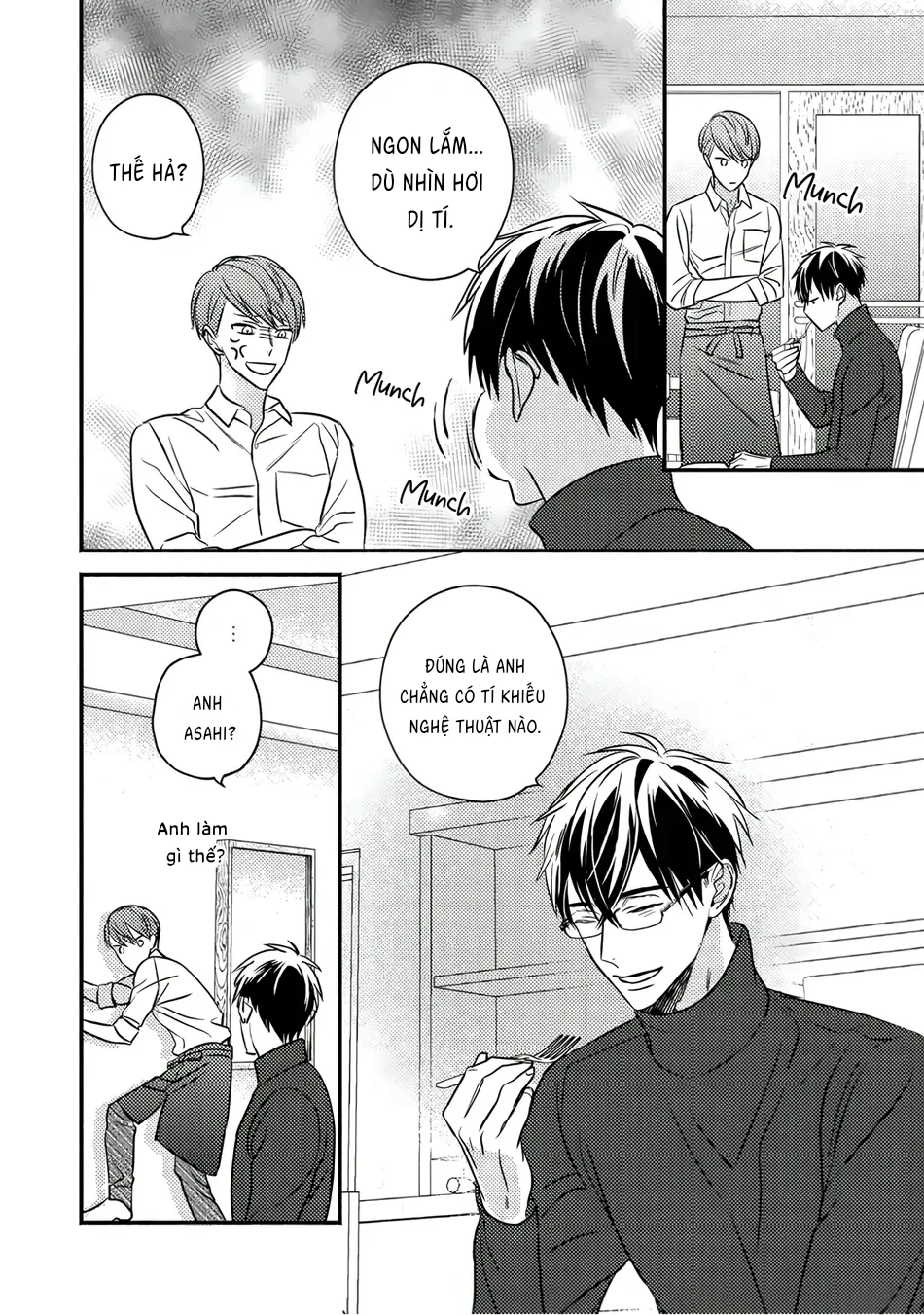 Giờ của tình yêu tại khu Sijuku Nichoume Chapter 5 Trang 21