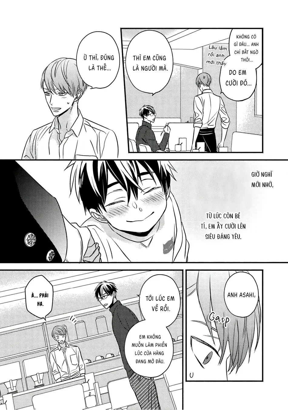 Giờ của tình yêu tại khu Sijuku Nichoume Chapter 5 Trang 22