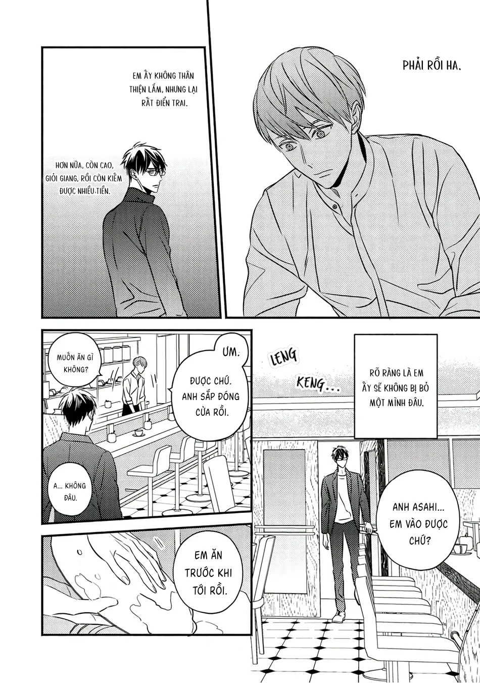 Giờ của tình yêu tại khu Sijuku Nichoume Chapter 5 Trang 27