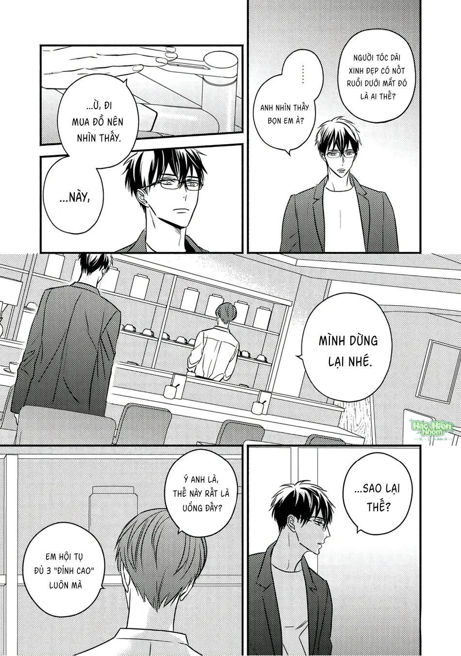 Giờ của tình yêu tại khu Sijuku Nichoume Chapter 5 Trang 28