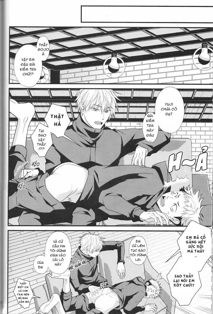 BÀI KIỂM TRA CUỐI KÌ CỦA THẦY GOJO Chapter 1 Trang 14